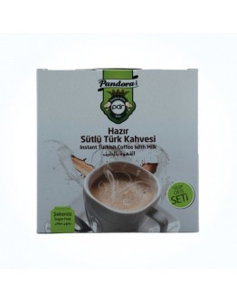 Hazır Sütlü Sade Türk Kahvesi Ofis Seti